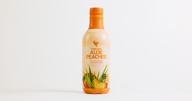 Forever Aloe Peaches (3x1 liter) - Afbeelding 2