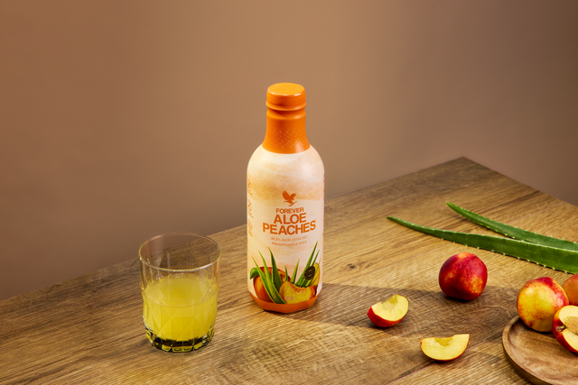 Forever Aloe Peaches (3x1 liter) - Afbeelding 3